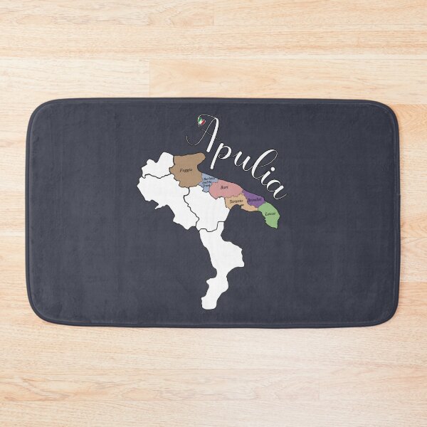 Item preview, I Love Apulia - Provinces of Apulia Italy designed and sold by molamode.