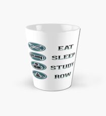 Eat Sleep Study Row Tall Mug