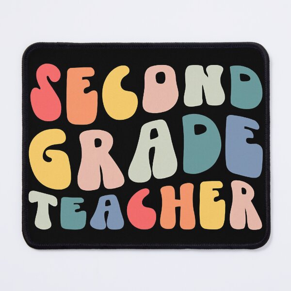 Item preview, Groovy Vintage Second Grade Teacher Back To School designed and sold by AlbredaAE.