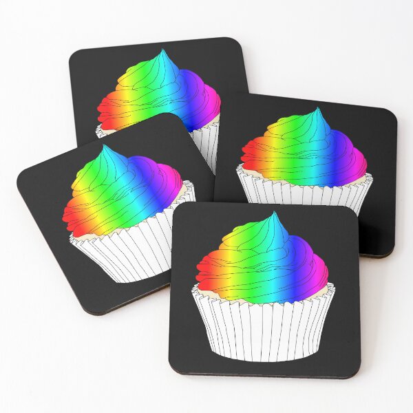 Item preview, Colorful Rainbow Cupcake designed and sold by Deborah Camp.