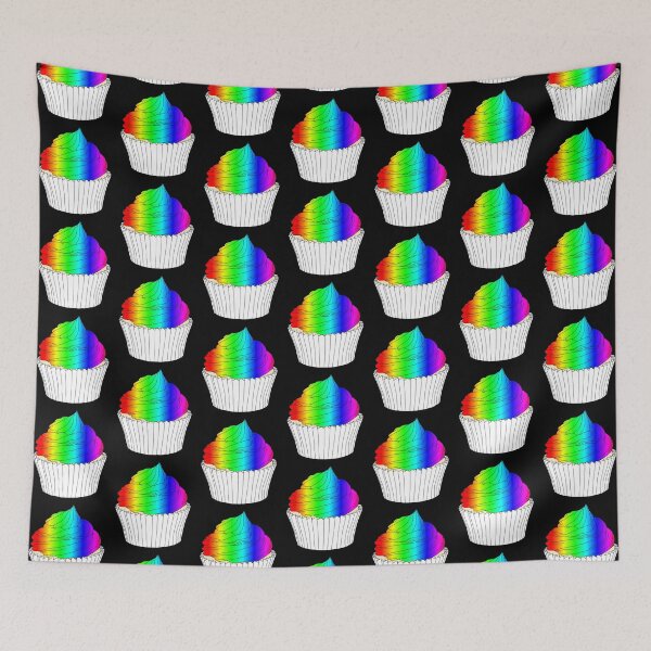 Item preview, Colorful Rainbow Cupcake designed and sold by Deborah Camp.