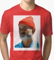 Steve Zissou - Bill Murray Tri-blend T-Shirt