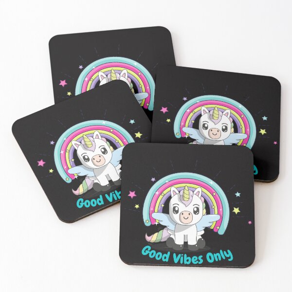 Item preview, Unicorns Good Vibes Only designed and sold by Artistusha.