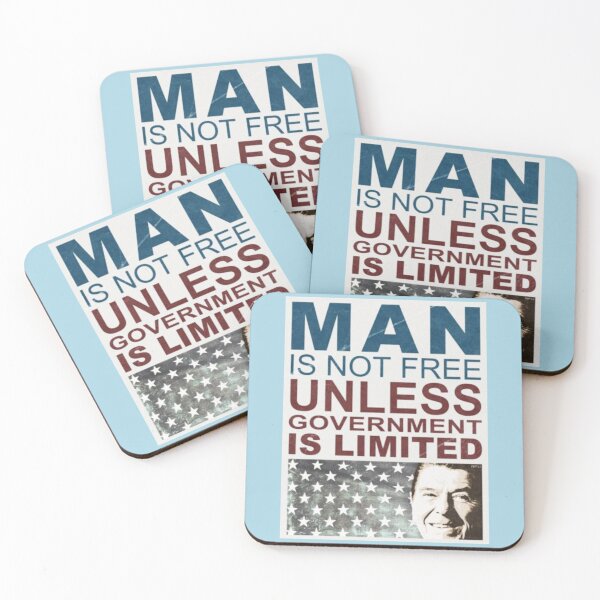 Item preview, Ronald Reagan Man is not Free designed and sold by FortinAnjali.