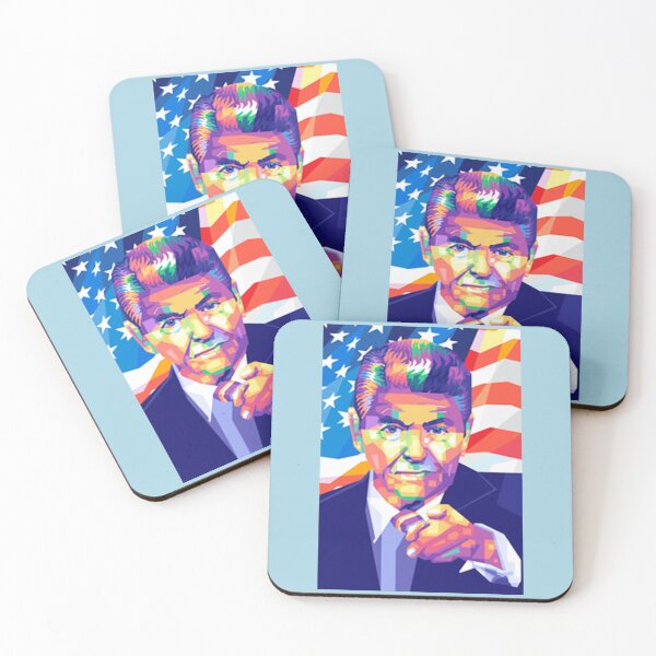 Item preview, Ronald Reagan Us President  Pop Art designed and sold by FortinAnjali.