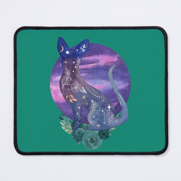 Item preview, Cool watercolor galaxy cat design designed and sold by Tshepomuza.