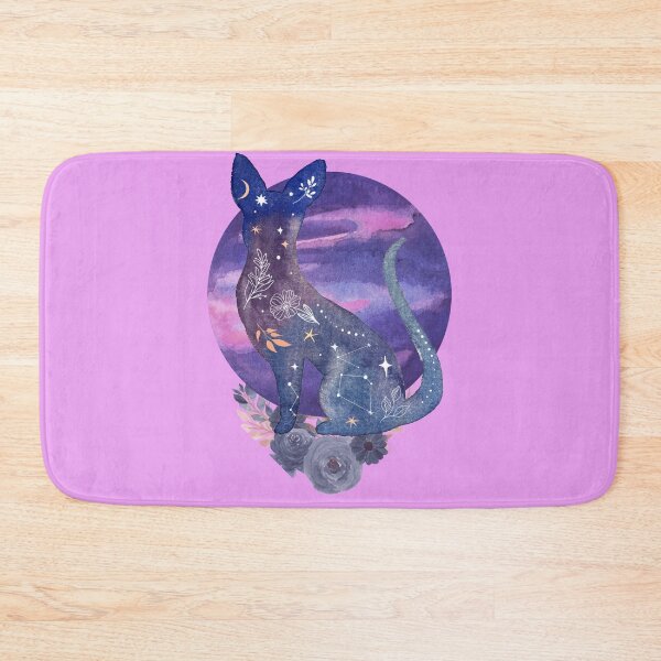 Item preview, Cool watercolor galaxy cat design designed and sold by Tshepomuza.