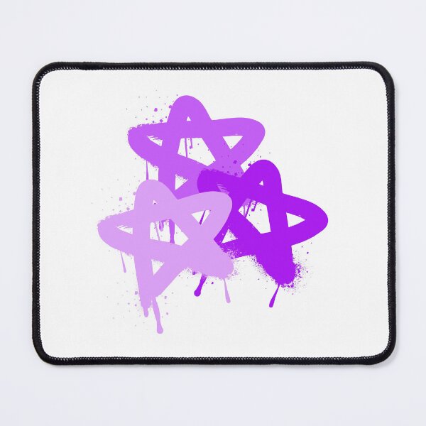 Item preview, Purple Spray Paint Hearts designed and sold by ALLIETONZIART.