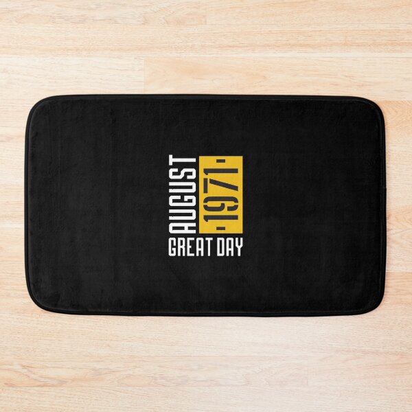 Item preview, August Birthday 1971 quotes T shirt and other merchandise design designed and sold by RTStore.