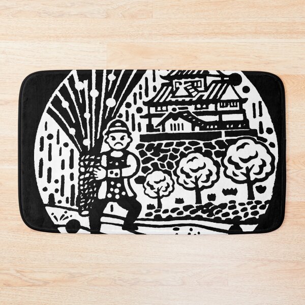 Item preview, Toyohashi gion matsuri fireworks festival depicted on manhole in Japan - White designed and sold by mattraski.