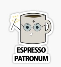 Pegatina Espresso Patronum