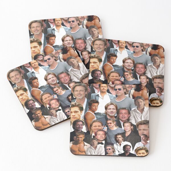 Artikelvorschau, Brad Pitt Fotocollage entworfen und verkauft von T-shirtakStore.