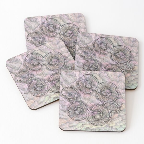 Reef Amoeba 2 Coasters (Set of 4)