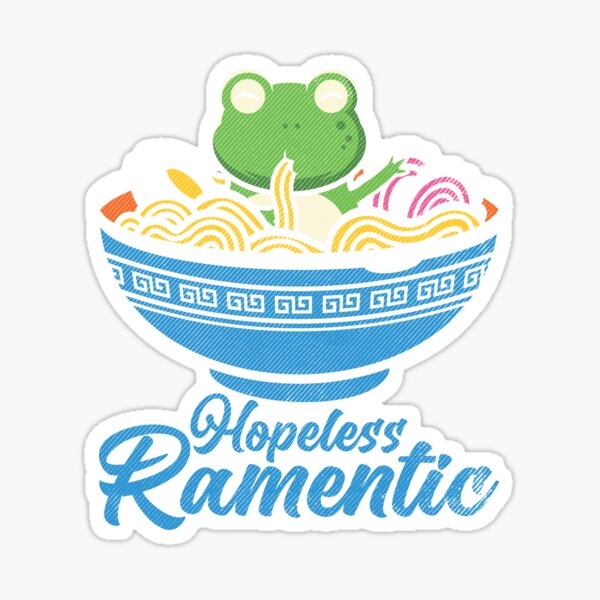 Instant Ramen Frog Sticker