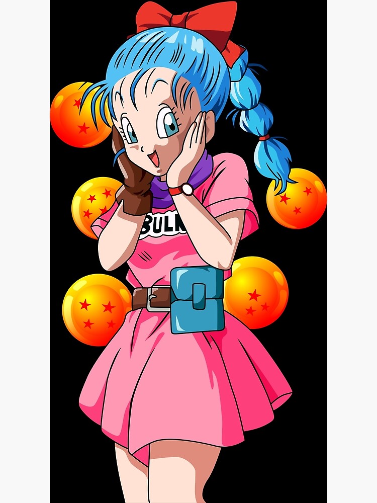 Happy Bulma Poster For Sale By Likahan Redbubble 