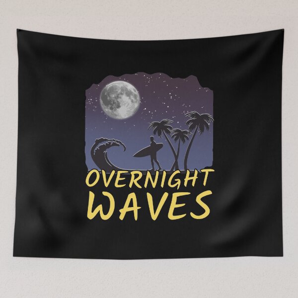 Item preview, Overnight Waves Galaxy Background designed and sold by Onewivnacher.