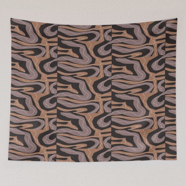 Item preview, Contemporary Modern Swirl Abstract Pattern Art Graphic Design designed and sold by delohill.