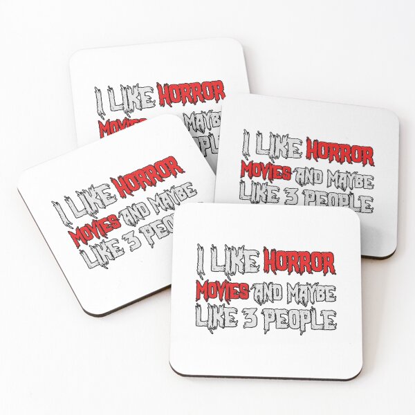 Item preview, I Like Horror Movies And Maybe 3 People Horror Funny Halloween Gift designed and sold by MalloWilli.
