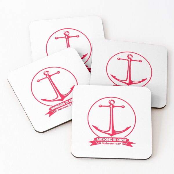 Item preview, Anchored in Christ Christian Faith Hebrews 6:19 designed and sold by Deep End Design.
