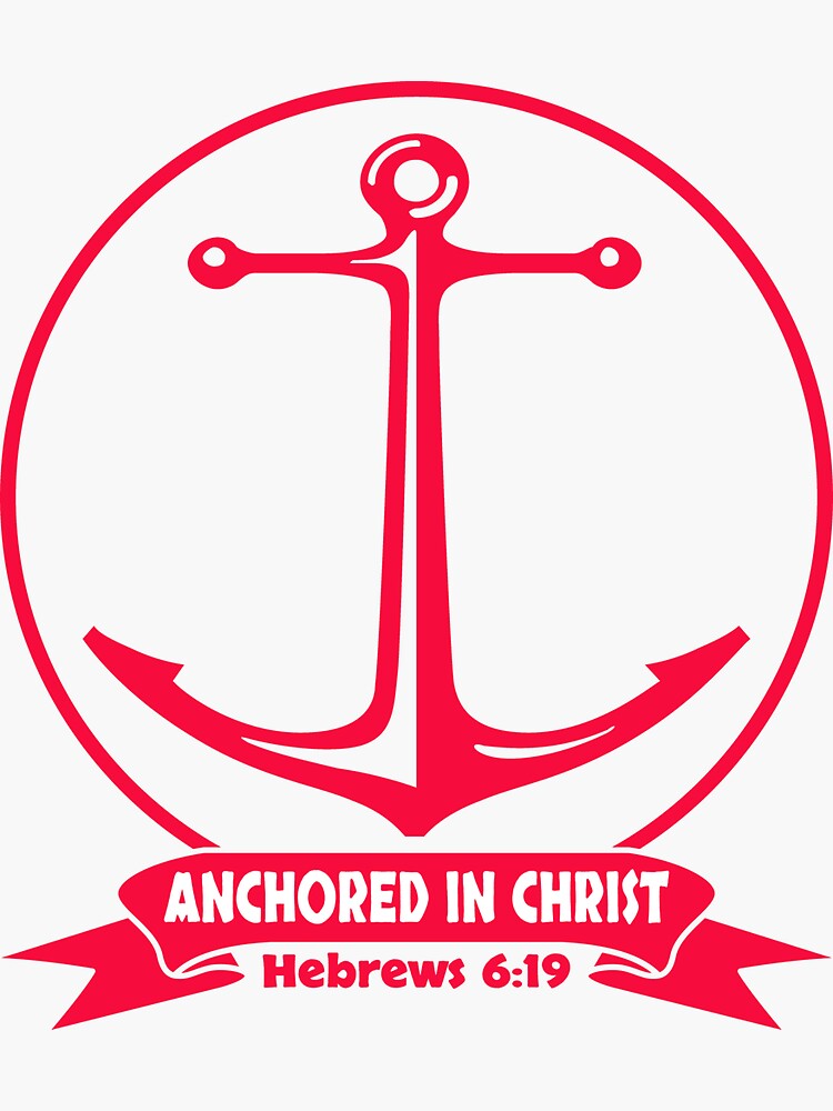 Anchored In Faith Decals