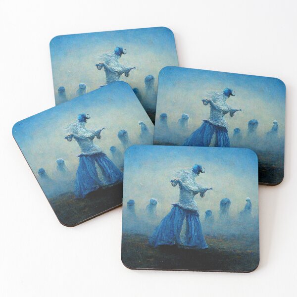 Item preview, blue ghost dance designed and sold by GabrielMadrasse.