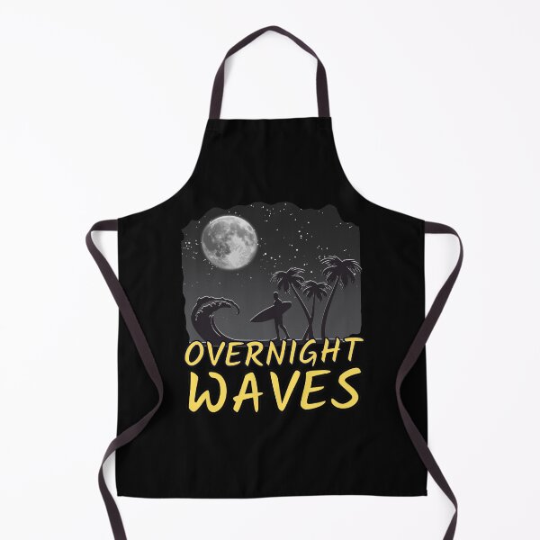 Item preview, Overnight Waves Monotone Background designed and sold by Onewivnacher.