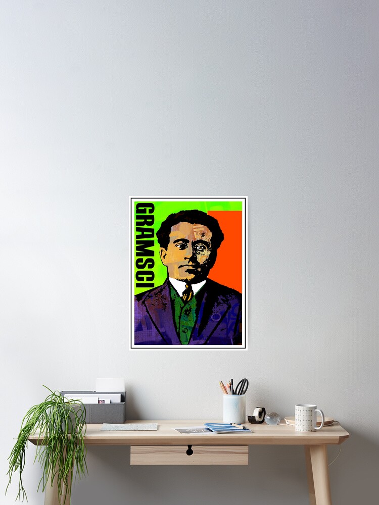 Thumbnail 2 of 3, Poster, Gramsci designed and sold by truthtopower.