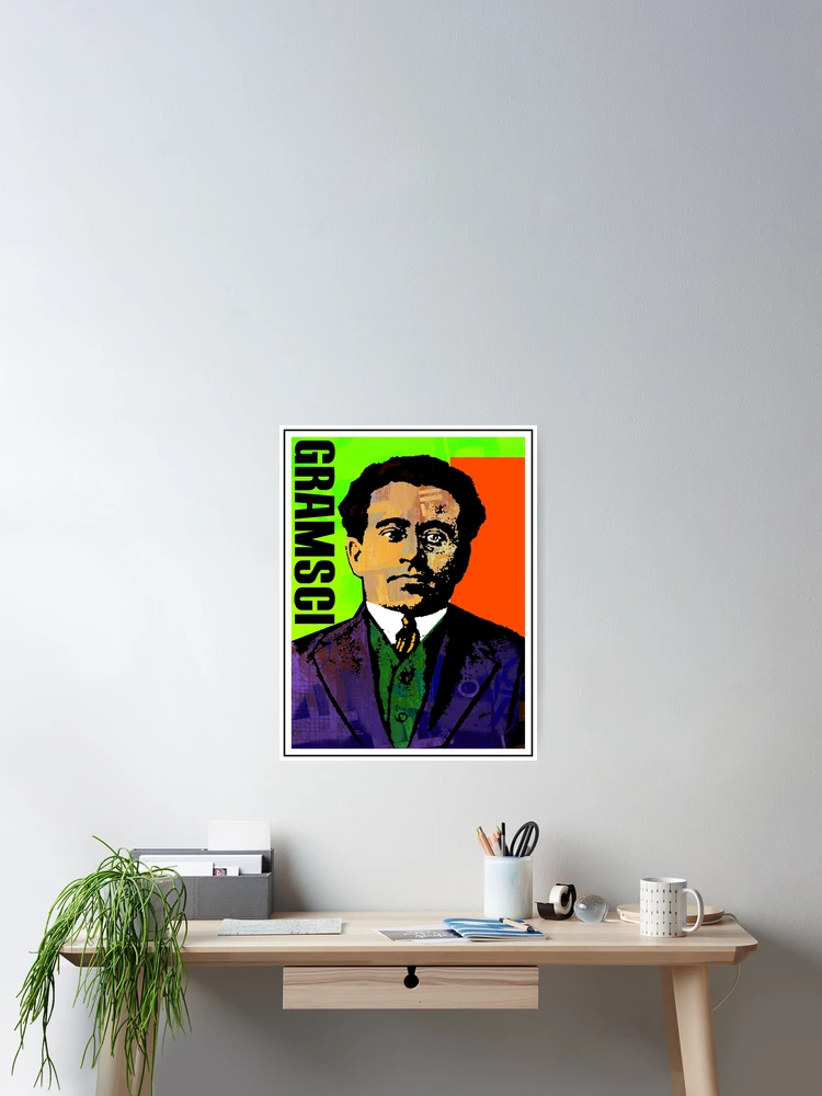 Thumbnail 2 of 3, Poster, Gramsci  designed and sold by truthtopower.