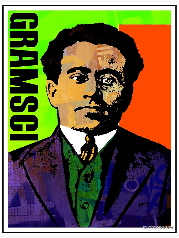 Thumbnail 3 of 3, Poster, Gramsci  designed and sold by truthtopower.