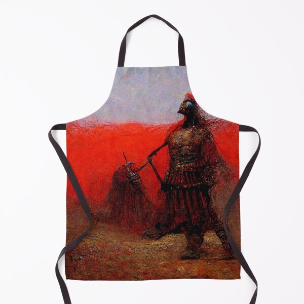 Item preview, Red hoplite designed and sold by GabrielMadrasse.