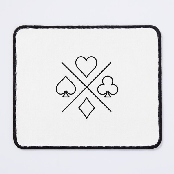 Item preview, Four Card Suites minimal design designed and sold by whyNautDesigns.
