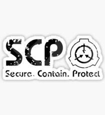 SCP - SECURE âš« CONTAIN âš« PROTECT Sticker