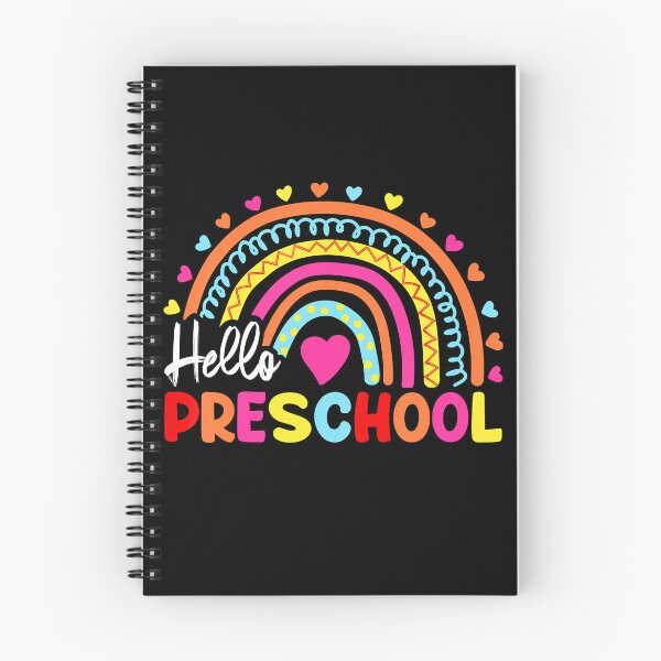 Item preview, Kids Hello Preschool Retro Rainbow Teacher Toddler Girls designed and sold by HelgaSchwarz.