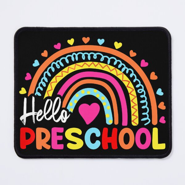 Item preview, Kids Hello Preschool Retro Rainbow Teacher Toddler Girls designed and sold by HelgaSchwarz.