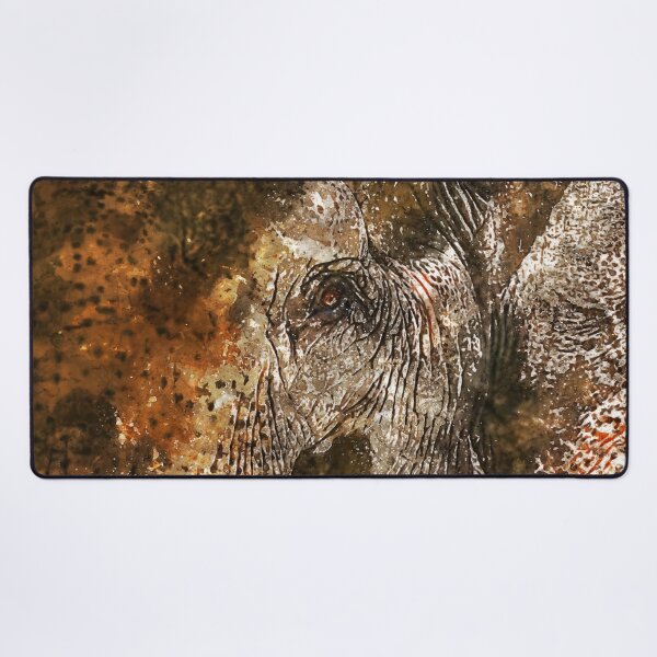 Item preview, Watercolor Asian Elephant Elephas Maximus Painting, Elephas Maximus Asian Elephant Endangered Animal Watercolor, Asian Elephant Watercolor Art Wallpaper, Adorable Watercolor Asian Elephant Drawing designed and sold by Trendymotion.