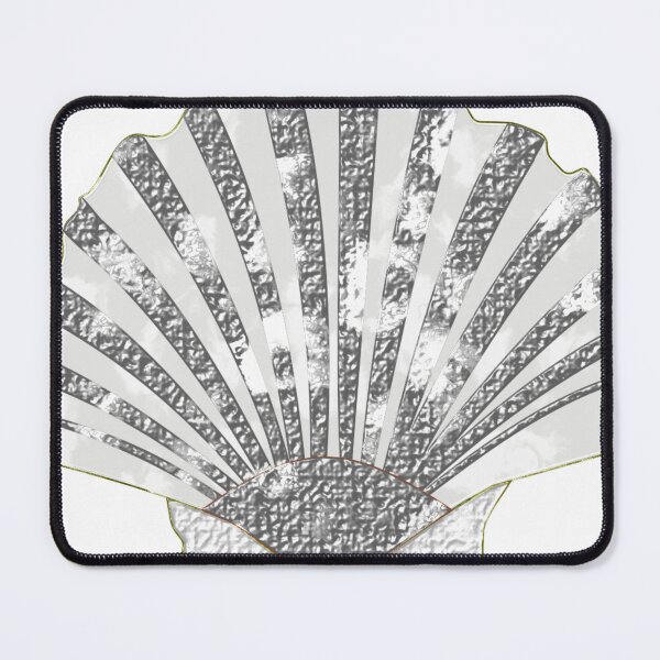 Item preview, Seashell in white color designed and sold by VeganGuitarizm.