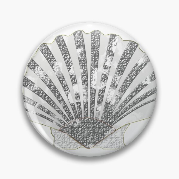 Item preview, Seashell in white color designed and sold by VeganGuitarizm.