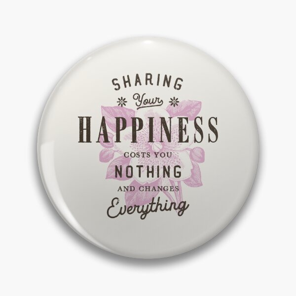 Item preview, Share Your Happiness Vintage designed and sold by Geek Updated.