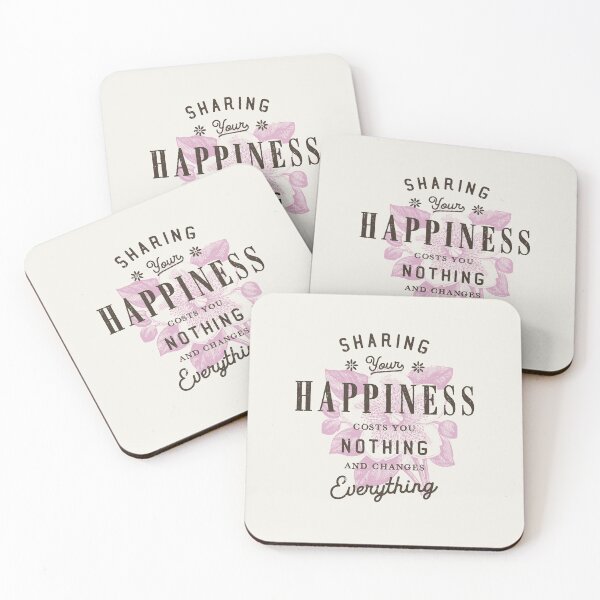 Item preview, Share Your Happiness Vintage designed and sold by Geek Updated.