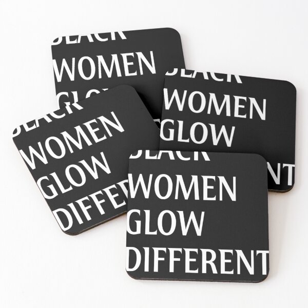 Item preview, black women glow different   To Run Errands Classic  designed and sold by tixiermichas.