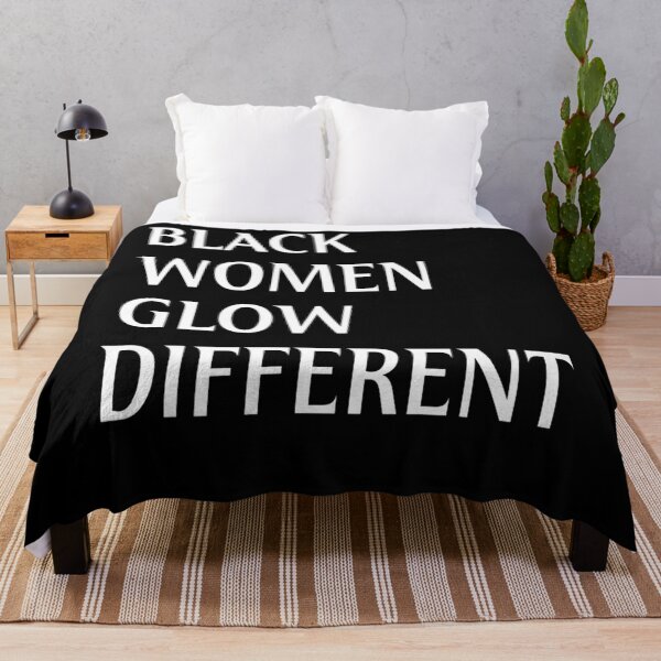 Item preview, black women glow different   To Run Errands Classic  designed and sold by tixiermichas.