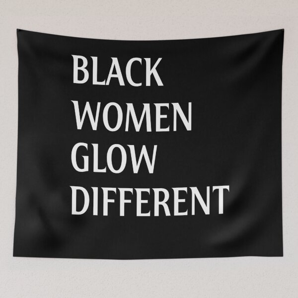 Item preview, black women glow different   To Run Errands Classic  designed and sold by tixiermichas.