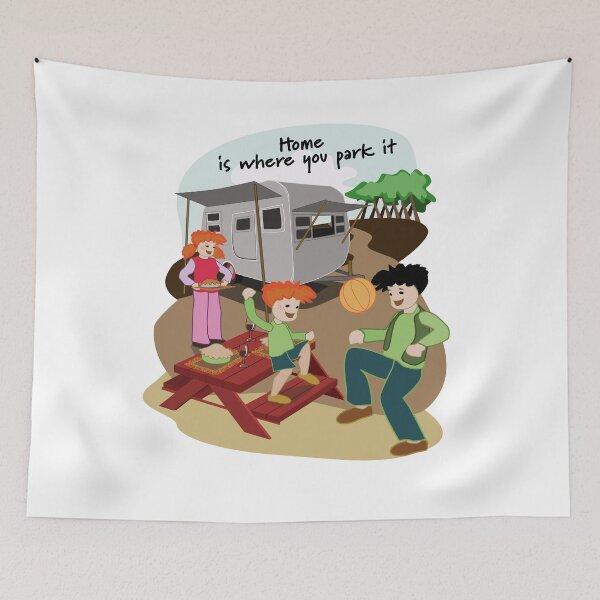 Item preview, Home is where you park it Forest RV Camping designed and sold by Bodyne.