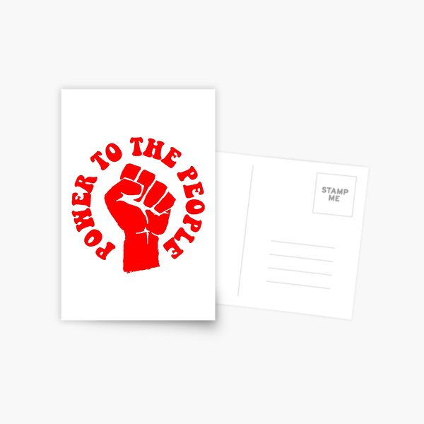 Aperçu de l'œuvre "POUVOIR AU PEUPLE" créée et vendue par truthtopower.