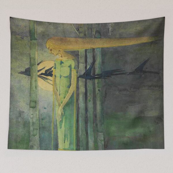 Item preview, Omen or Girl in the East - Frances Macdonald McNair Ill designed and sold by Vintage Designs +.
