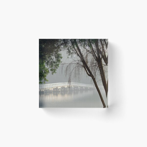 Wallaga Lake Bridge Acrylic Block