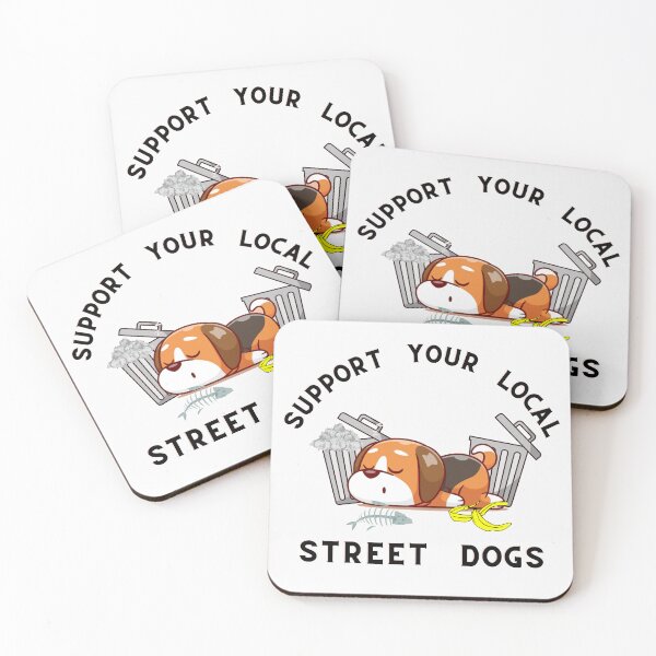 Item preview, support your local dogs t-shirts, local dog t-shirts, dog t-shirts designed and sold by BLUE  bubble.