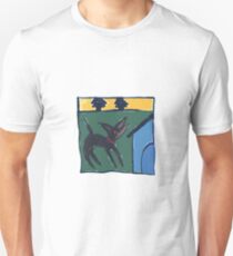 Camiseta ajustada CASA DE PERROS ARTE