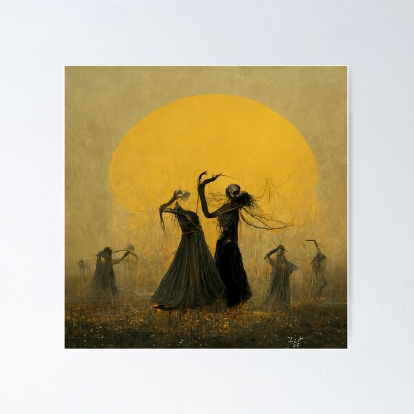 Item preview, halloween witch dance designed and sold by GabrielMadrasse.