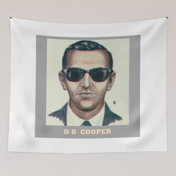 Item preview, db cooper designed and sold by leahbaderart.
